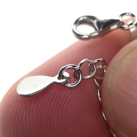 Citrine 6.02ct Platinum Finish Solid 925 Sterling Silver Bracelet - Picture 5 of 6